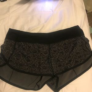 Lululemon speed shorts!